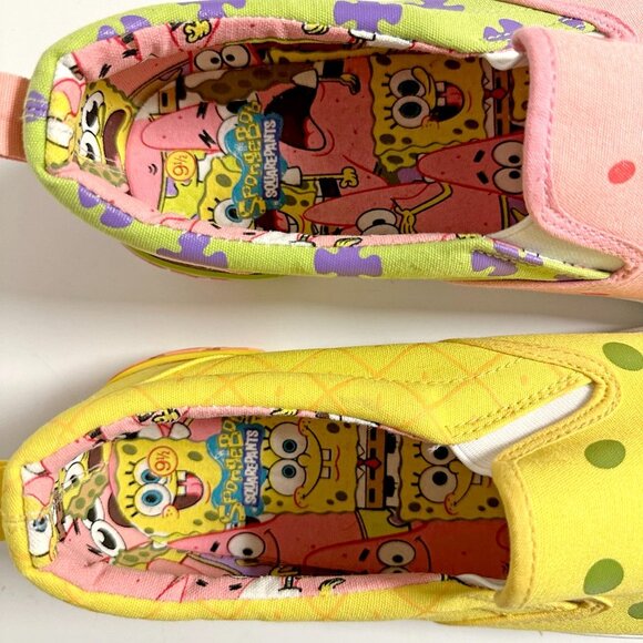 *NEW* Sponge Bob Slip On Sneaker - Picture 7 of 11